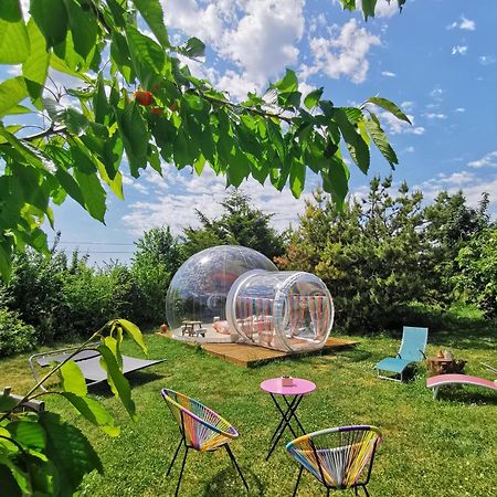 La Bulle Des Champs Acomodação com café da manhã Champmotteux Exterior foto